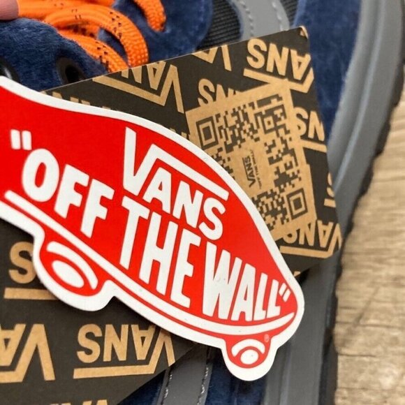 VANS UltraRange Exo Hi MTE-1 Dress Blues Black Orange Mens 7 Womens 8.5 NEW - Picture 12 of 13